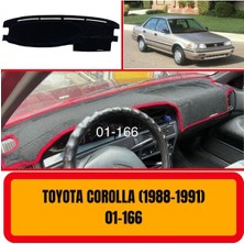 A3D Torpido Koruma Toyota Corolla 1988-1991 Ön Gögüs Torpido Korumasi Kilifi Halisi Koruyucu Panel