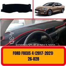 A3D Torpido Koruma Ford Focus 4 2017-2021 Ön Gögüs Panel Torpido Koruma Koruyucu Kilifi Halisi Örtüsü