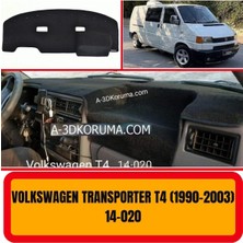 A3D Torpido Koruma Volkswagen Transporter T4 1990-2003 Ön Torpido Koruma Koruyucu Kilifi Halisi Aksesuarları Yedek