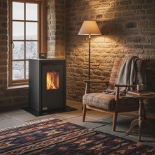 Rehome Teba Dp-06 Üflemeli Pelet Sobası 8-10 Kw