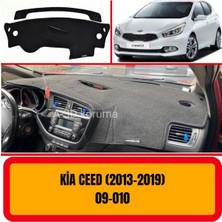 A3D Torpido Koruma Kia Ceed 2013 Torpido Korumasi Koruyucu Kilifi Halisi Örtü Gögüs Panel