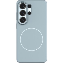 Galaxy S26 Ultra Uyumlu Kılıf M-Safe Şarj Özellikli Wlons Frego Kapak Yeşil