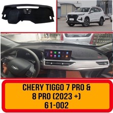 A3D Torpido Koruma Chery Tiggo 7 Pro & 8 Pro 2023 Torpido Korumasi Koruyucu Kilifi Halisi Örtü Gögüs Panel