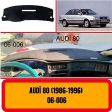 A3D Torpido Koruma Audi 80 1986-1996 Torpido Korumasi Koruyucu Kilifi Halisi Örtü Gögüs Panel