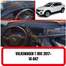 A3D Torpido Koruma Volkswagen T-Roc 2017+ 3D Torpido Koruma Kılıfı - Koruyucu Halı Kaplama
