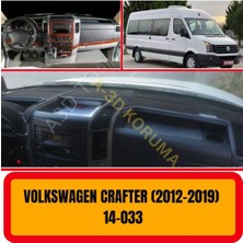 A3D Torpido Koruma Volkswagen Crafter 2012-2019 Ön Gögüs Panel Torpido Koruma Koruyucu Kilifi Halisi Örtüsü