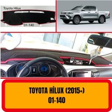 A3D Torpido Koruma Toyota Hilux 2015 Ön Gögüs Panel Torpido Koruma Koruyucu Kilifi Halisi Örtüsü