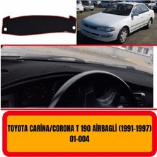 A3D Torpido Koruma Toyota Carina Corona T190 Airbagli Ön Örtüsü Göğüs Panel Torpido Koruma Koruyucu Kılıfı Halısı