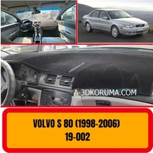 A3D Torpido Koruma Volvo S80 1998-2006 Ön Gögüs Panel Torpido Koruma Koruyucu Kilifi Halisi Örtüsü Yedek Parça