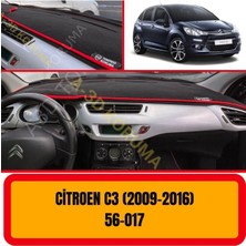 A3D Torpido Koruma Citroen C3 2009-2016 Ön Gögüs Panel Torpido Koruma Koruyucu Kilifi Halisi Örtüsü Yedek Parça