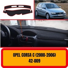 A3D Torpido Koruma Opel Corsa C 2000-2006 Ön Örtüsü Göğüs Panel Torpido Koruma Koruyucu Kılıfı Halısı Aksesuarlar