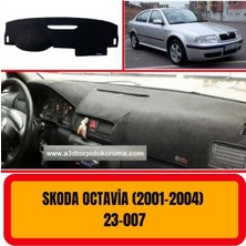 A3D Torpido Koruma Skoda Octavia (2001-2004) Torpido Koruma Koruyucu Kilifi Halisi Örtüsü Aksesuar Yedek Parça