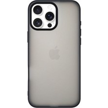 Brabus iPhone 16 Pro Max Ince Slim Buzlu Kenarları Renkli Mat Yumuşak Cube Silikon Kılıf