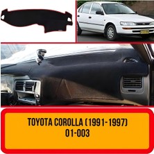 A3D Torpido Koruma Toyota Corolla E100 1991-1995 Ön Torpido Koruma Koruyucu Kilifi Halisi Örtüsü Aksesuarları Yedek