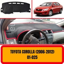 A3D Torpido Koruma Toyota Corolla E140 Europe 2006-2012 Torpido Koruma Ön Gögüs Panel Koruyucu Kilifi Halisi Örtüsü