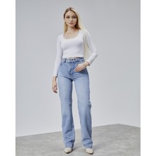 Bejna Kadın Straight Fit Jean