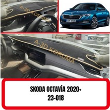 A3D Torpido Koruma Skoda Octavia 2020 3D Torpido Koruma Kılıfı - Koruyucu Halı Kaplama / A3D / 3D