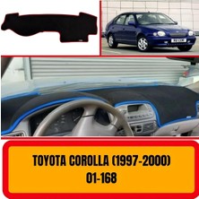 A3D Torpido Koruma Toyota Corolla 1997 - 2000 Ön Örtüsü Göğüs Panel Torpido Koruma Koruyucu Kılıfı Halısı Yedek Parça