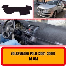 A3D Torpido Koruma Volkswagen Polo 2001-2009 Ön Torpido Korumasi Koruyucu Kilifi Halisi Örtü Gögüs Panel