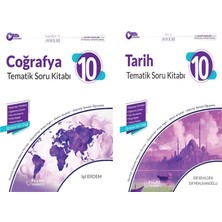 Akm Kitap Palme Yayınları 10.sınıf Tarih ve Coğrafya Soru Bankası Seti 2 Kitap