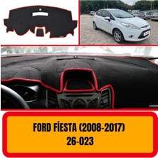 A3D Torpido Koruma Ford Fiesta 2008-2017 Ön Gögüs Panel Torpido Koruma Koruyucu Kilifi Halisi Örtüsü Yedek Parça