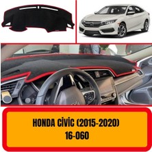 A3D Torpido Koruma Honda Civic ( 2015 - 2020 ) Torpido Korumasi Koruyucu Kilifi Halisi Örtü Gögüs Panel
