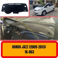 A3D Torpido Koruma Honda Jazz (2009-2013) Ön Örtüsü Göğüs Panel Torpido Koruma Koruyucu Kılıfı Halısı Yedek Parça