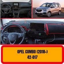 A3D Torpido Koruma Opel Combo 2018 Ön Örtüsü Göğüs Panel Torpido Koruma Koruyucu Kılıfı Halısı Yedek Parça
