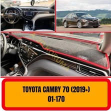 A3D Torpido Koruma Toyota Camry 70 ( 2019 ) Torpido Koruma Ön Gögüs Panel Koruyucu Kilifi Halisi Örtüsü