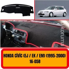 A3D Torpido Koruma Honda Civic 1995-2000 Ön Gögüs Panel Torpido Koruma Koruyucu Kilifi Halisi Örtüsü Yedek Parça