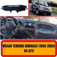 A3D Torpido Koruma Nissan Terrano (Airbagsiz) 1999-2003 Ön Örtüsü Göğüs Panel Torpido Koruma Koruyucu Kılıfı Halısı