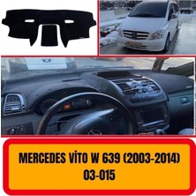 A3D Torpido Koruma Mercedes Vito W 639 (2003-2014) Torpido Korumasi Koruyucu Kilifi Halisi Örtü Gögüs Panel