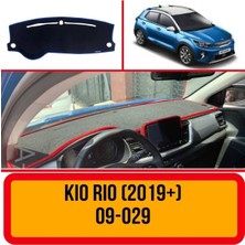 A3D Torpido Koruma Kia Rio 2019 Torpido Korumasi Koruyucu Kilifi Halisi Örtü Gögüs Panel