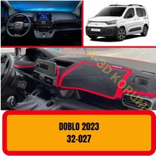 A3D Torpido Koruma Fiat Doblo 2023 Ön Gögüs Panel Torpido Korumasi Kilifi Halisi Koruyucu Örtüsü