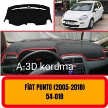 A3D Torpido Koruma Fiat Punto 2005-2018 Ön Gögüs Panel Torpido Korumasi Kilifi Halisi Koruyucu Örtüsü