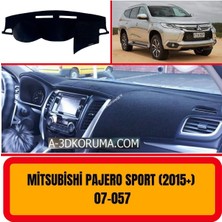 A3D Torpido Koruma Mitsubishi Pajero Sport 2006 Ön Gögüs Torpido Korumasi Kilifi Halisi Koruyucu Panel