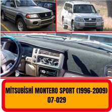 A3D Torpido Koruma Mitsubishi Montero Sport 1996-2009 Ön Gögüs Panel Torpido Koruma Koruyucu Kilifi Halisi Örtüsü