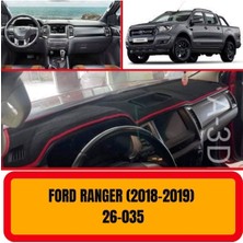 A3D Torpido Koruma Ford Ranger (2018-2019) Torpido Koruma Koruyucu Kilifi Halisi Örtüsü Aksesuar Yedek Parça
