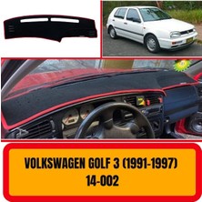 A3D Torpido Koruma Volkswagen Golf3 1991-1997 Ön Örtüsü Göğüs Panel Torpido Koruma Koruyucu Kılıfı Halısı Yedek Parça
