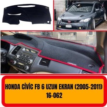 A3D Torpido Koruma Honda Civic Fd 6 Ön Örtüsü Göğüs Panel Torpido Koruma Koruyucu Kılıfı Halısı Yedek Parça