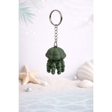 Flexi Denizanası Anahtarlık & Çanta Süsü & Hediyelik