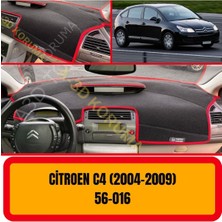 A3D Torpido Koruma Citroen C4 2004 - 2009 Ön Gögüs Panel Torpido Koruma Koruyucu Kilifi Halisi Örtüsü