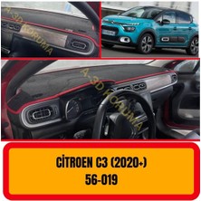 A3D Torpido Koruma Citroen C3 ( 2020 ) Ön Torpido Koruma Koruyucu Kilifi Halisi Örtüsü Aksesuarları Yedek Parça