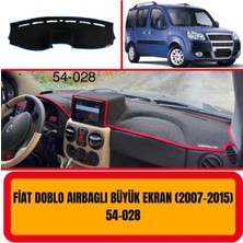A3D Torpido Koruma Fiat Doblo 2007-2015 Airbagli Double Ekran Ön Torpido Koruma Koruyucu Kilifi Aksesuarlar