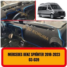 A3D Torpido Koruma Mercedes Sprinter (2018-2023)ÖN Gögüs / Panel / Torpido Korumasi / Kilifi / Halisi - A3D -3D