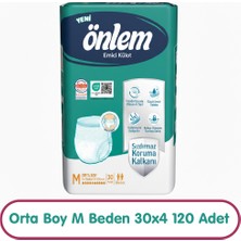 Önlem Emici Külot M Beden 30X4 120 Adet