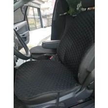 Siyah Oto Koltuk Kılıfı Sırt Destekli Minder Classe Elegance Ön Ikili +Arka Oturma Set
