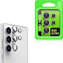 Maks Technology Galaxy S25 Ultra ​mkst Cl-07 Kamera Lens Koruyucu-Gümüş