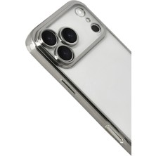 Olinea Newface Iphone 17 Lensli Silikon - Gümüş