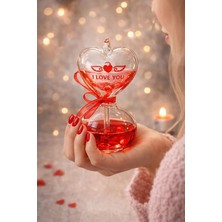 Direkstoktan 14 Şubat Sevgililer Günü Hediyesi Kalpli Aşk Ölçer - El Isısıyla Aşkölçer